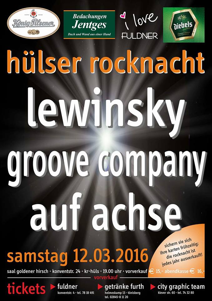 <br>Hülser Rocknacht<br>2016